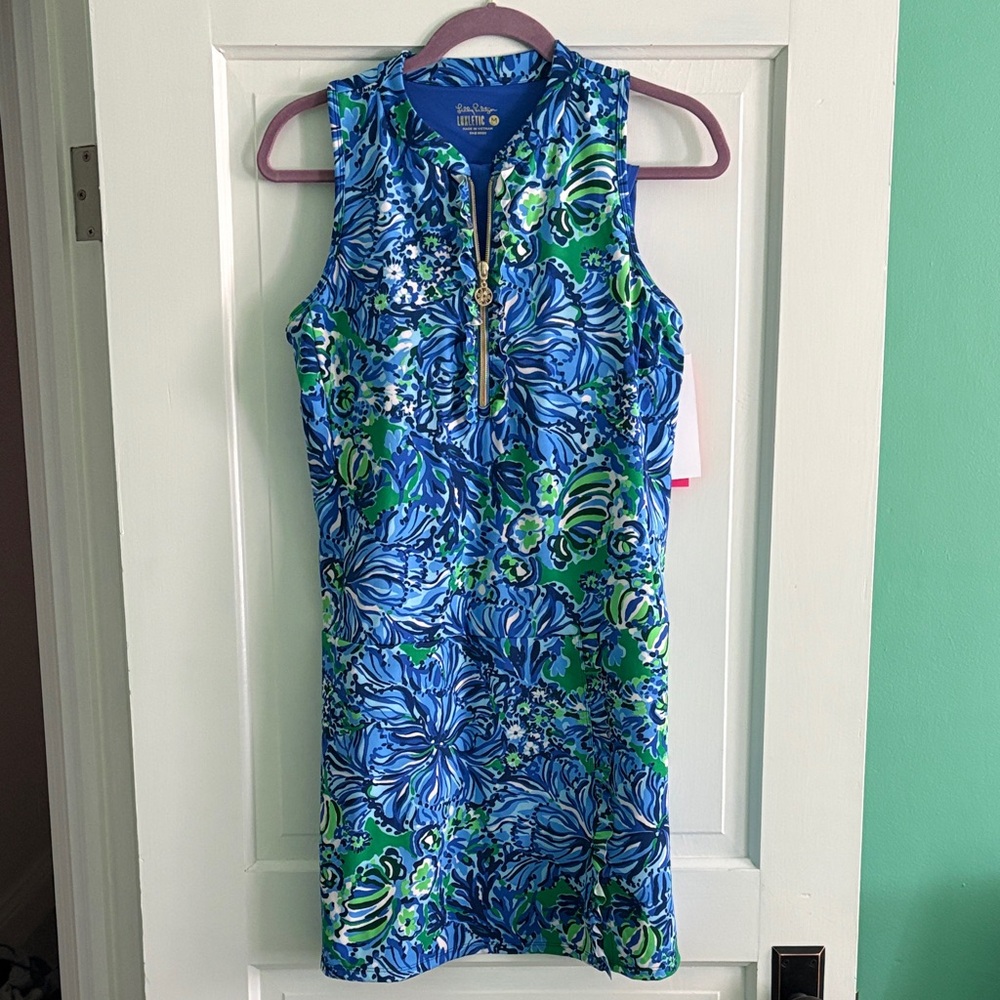 NWT sz M Lilly Pulitzer Luxletic Dress